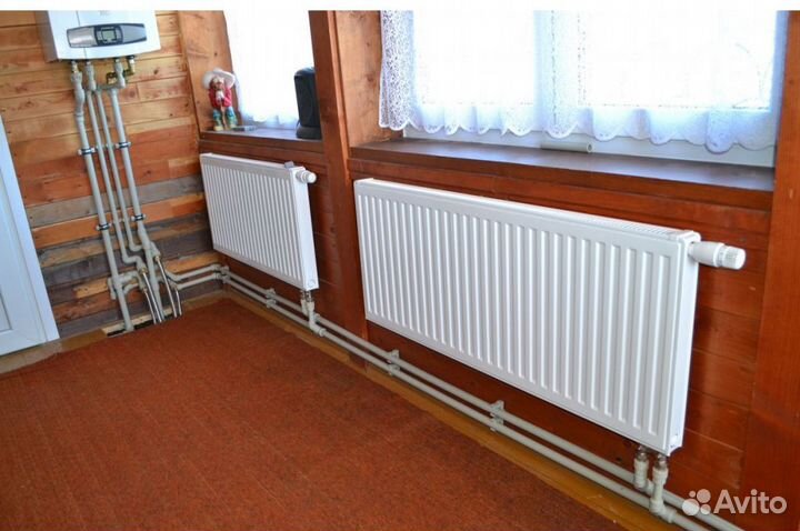 Монтаж отопления, водопровода, канализации