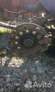 Передняя балка iveco, ступицы