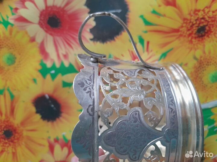 Конфетница серебро СССР