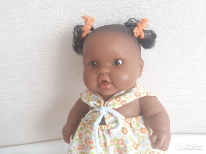 Кукла пупс Мулатка Хебе Paola Reina