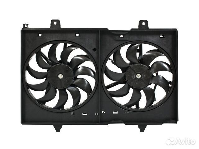 Диффузор радиатора охлаждения Nissan X-trail