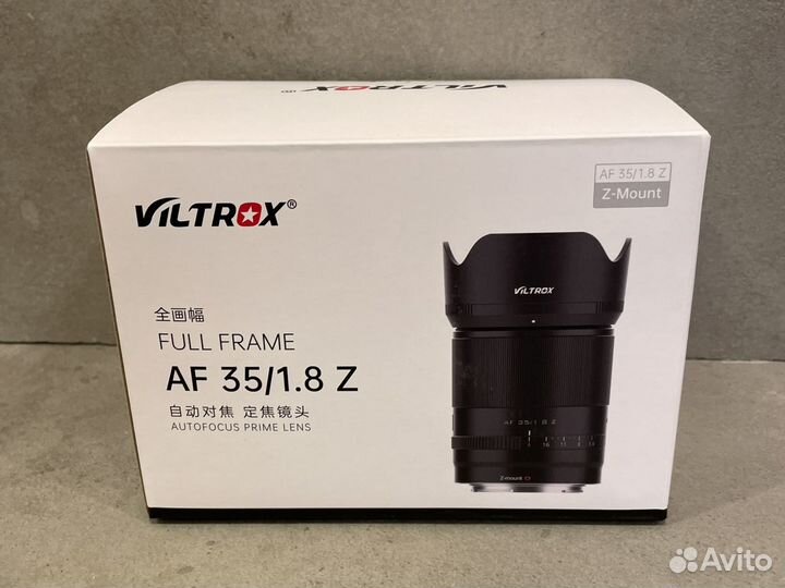 Viltrox AF 35mm F1.8 Z-mount Новый-Гарантия