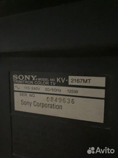 Платы на телевизор sony trinitron