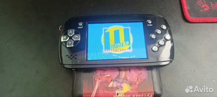 Портативная sega на кариках