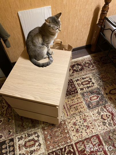 Тумба прикроватная IKEA мальм