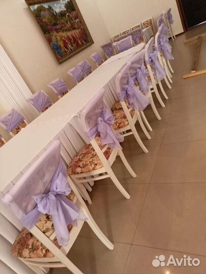 Украшения для свадебного стола