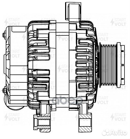 Генератор для а/м Great Wall Hover H6 (11) 1.5