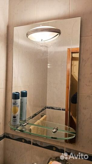 Зеркало в ванную с подсветкой бу