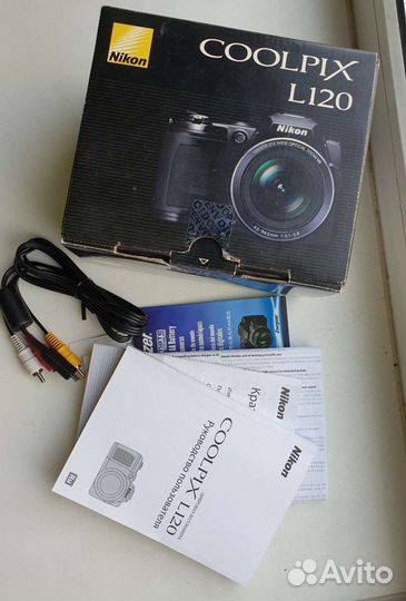 Фотоаппарат NIikon coolpix L120