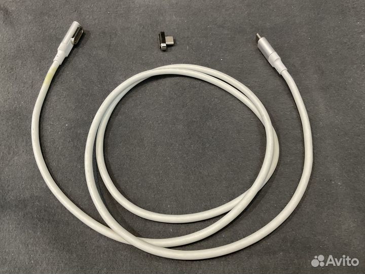 Магнитный USB type C кабель 100Вт белый