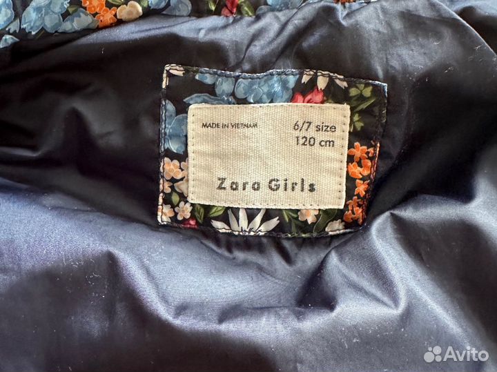 Жилет для девочки Zara на 5-6 лет