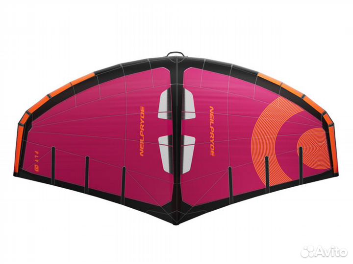 Крыло для вингфойлинга Fly Wing Red/orange