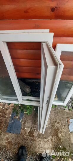 Деревянные окна со стеклопакетом бу