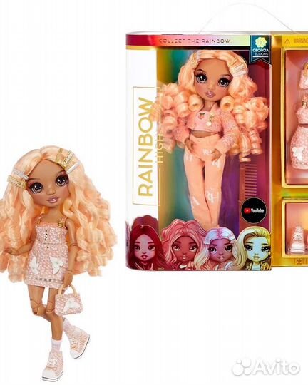 Rainbow High Series 3 Georgia Bloom Fashion Doll