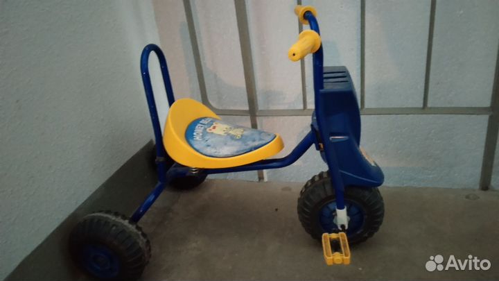 Детский трехколесный велосипед бу