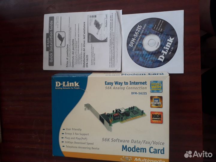 Модем D-link DFM-562is/sg