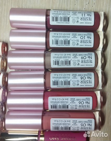 Тестеры помады и блеска для губ Vivienne Sabo