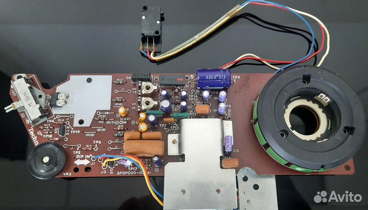 Плата проигрывателя SL-D303 в сборе рабочая