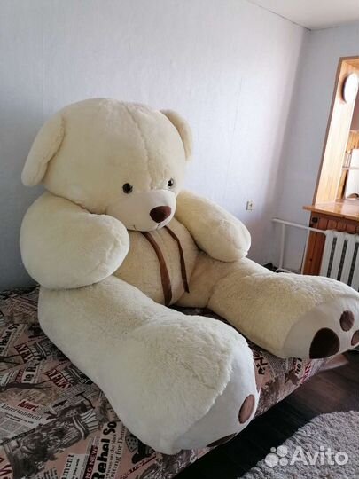 Плюшевый медведь 2 метра