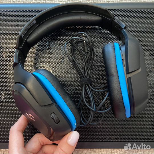 Проводная гарнитура Logitech G432 черный