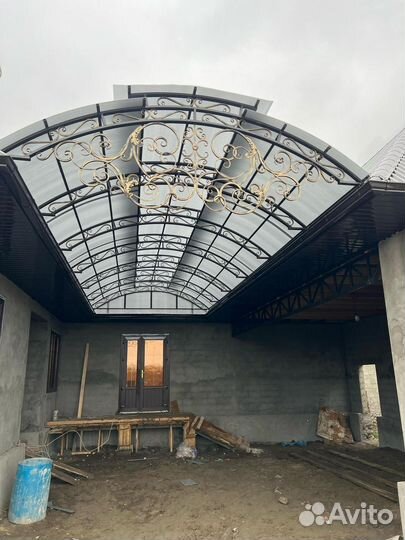 Навесы и козырьки в рассрочку