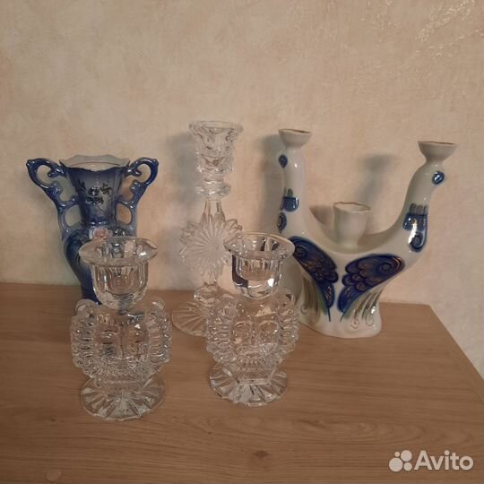 Подсвечники.гхз. Полонное. Вазочка