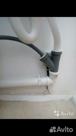 Установка стиральных машин