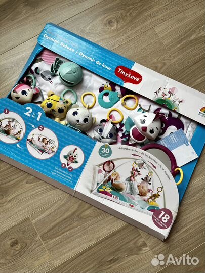 Развивающий коврик tiny love сказочный лес