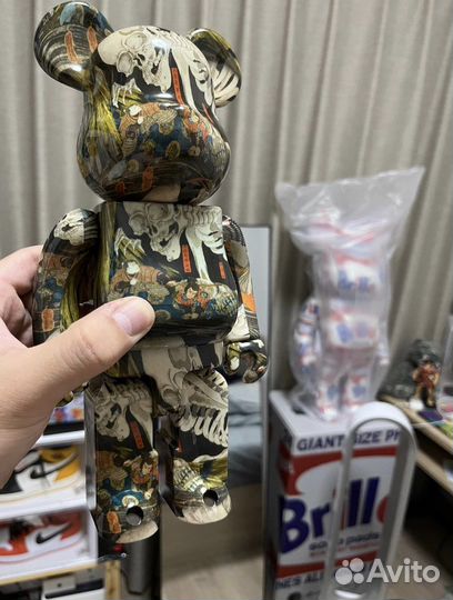 Bearbrick Utagawa Kuniyoshi 100 400 1000