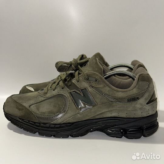 Кроссовки New balance 2002R green black оригинал