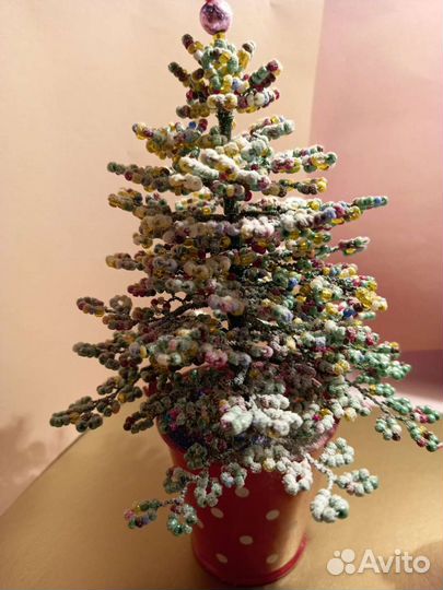 Ёлки из бисера