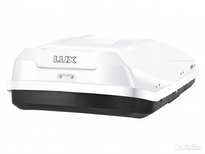 Автобокс на крышу LUX irbis 175 белый глянцевый