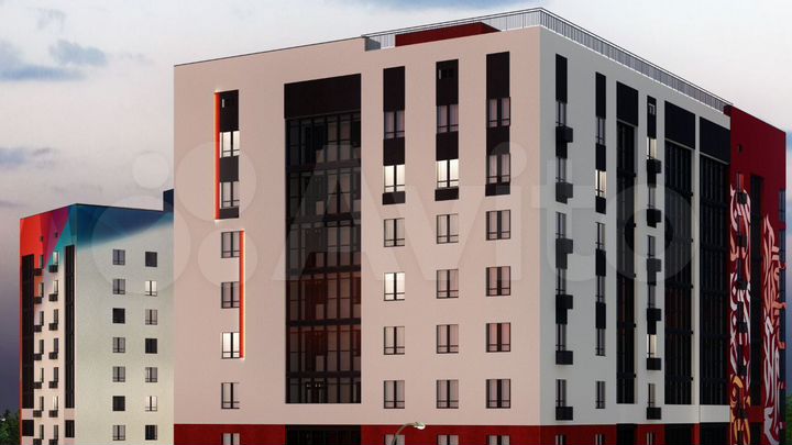 1-к. квартира, 39,5 м², 2/10 эт.