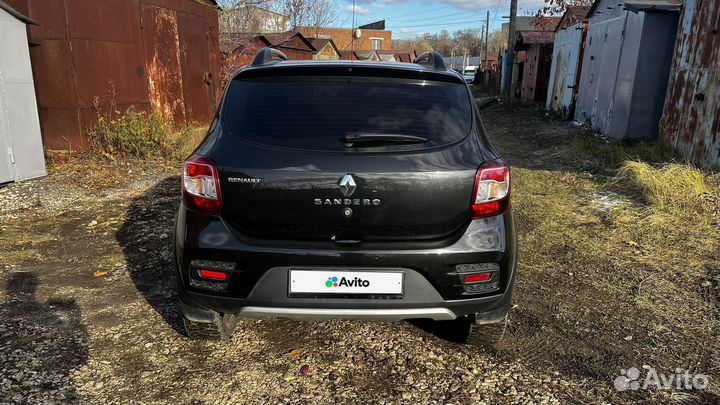 Renault Sandero Stepway 1.6 МТ, 2017, 42 000 км