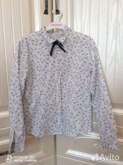 Блузка школьная 134 140