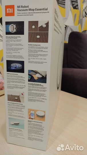 Робот пылесос xiaomi mi robot vacuum mop essential