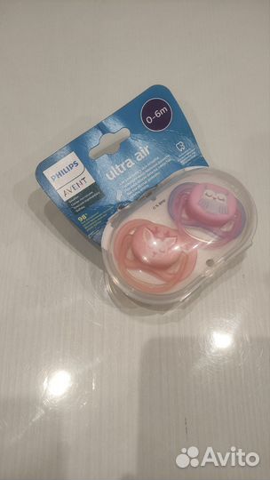 Пустышка avent 0-6