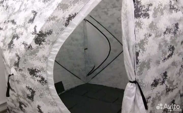 Палатка Куб утеплённая 2,2х2,2х2,3м Новая