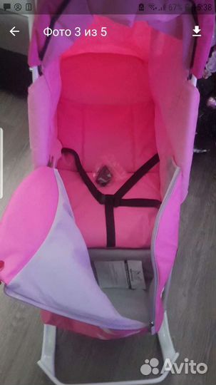 Коляска санки