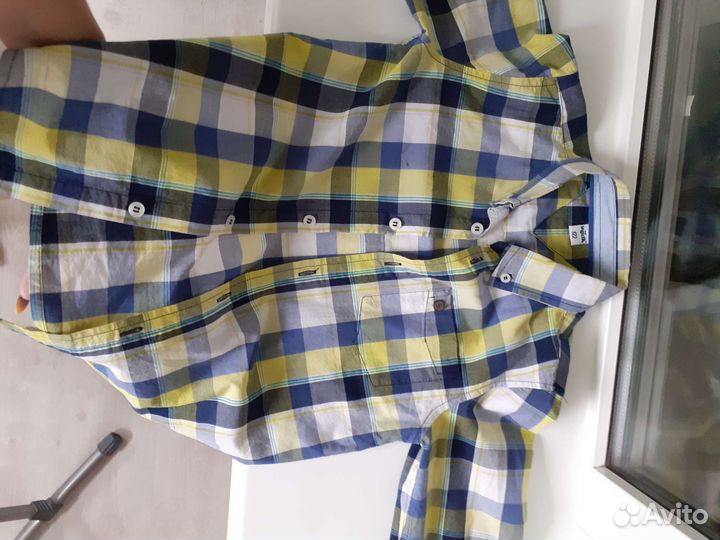 Рубашки школьные мужские