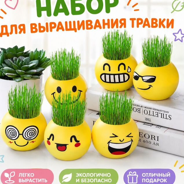 Подарки в детский сад и школу Вырасти травку