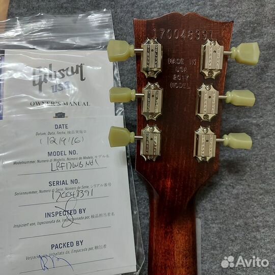 Gibson Les Paul Faded 2017 T Worn Brown, USA