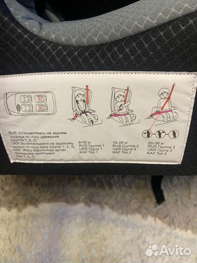 Новое Автокресло 9-36 кг