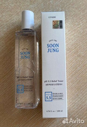 Тонер для чувствительной кожи лица