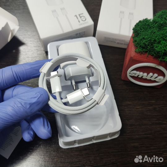 Зарядка на iPhone 15 pro max, 15, 15 про 15 plus