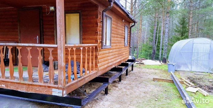 Подьем дома/ крыши пристройки