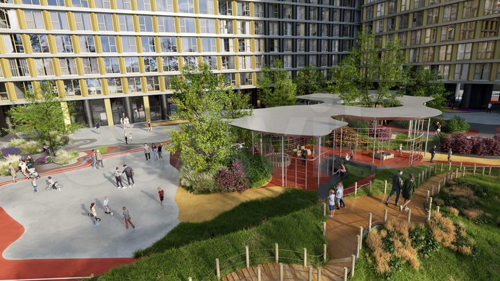 2-к. апартаменты, 65,2 м², 4/29 эт.