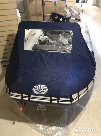 Тент носовой 3.60-3.90 в лодку пвх