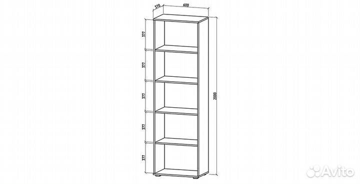 Стеллаж «Тунис 4»