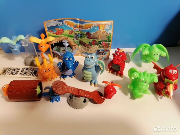 Серии игрушек из киндер сюрпризов